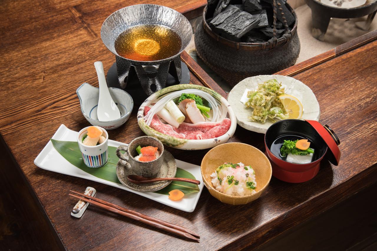 Ryori Ryokan Okuhida Sansoan Kyoya Takajama Kültér fotó